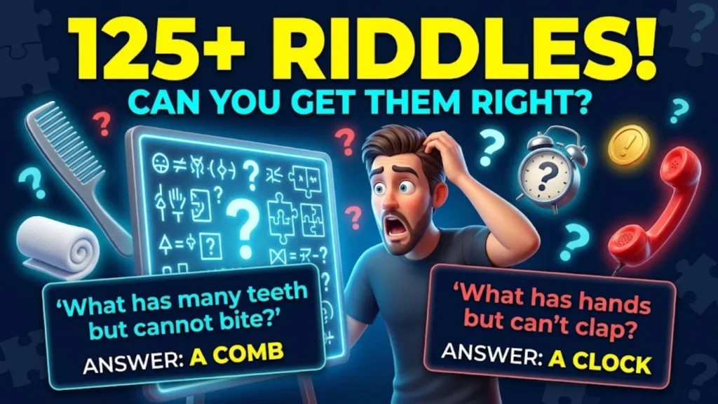 125+ Riddles for Adults With Answers