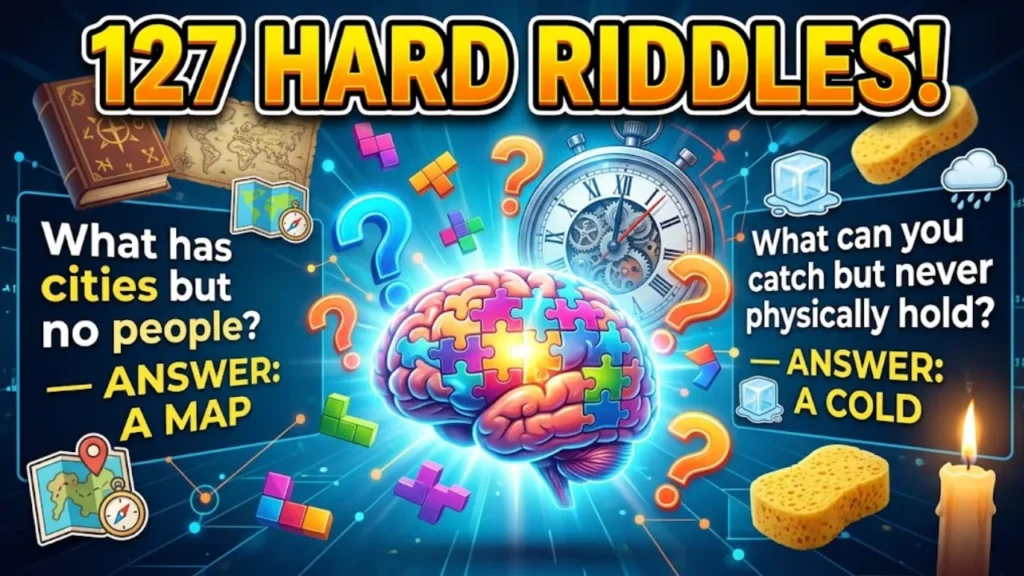127 Hard Riddles With Answers, Sorted by Difficulty