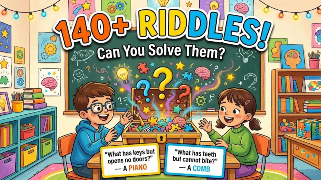 140+ Riddles for Kids With Answers