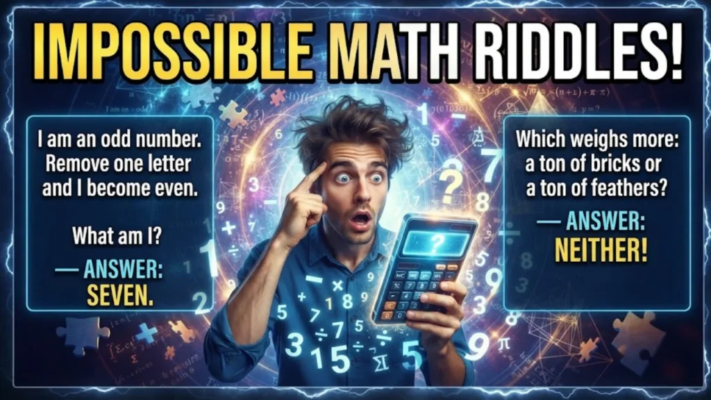 160+ Impossible Riddles With Answers