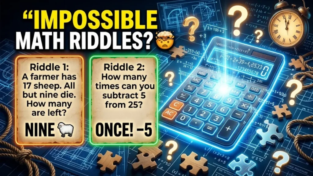 60 Long Riddles With Answers