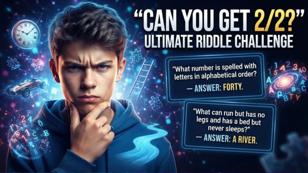 Classic & Easy Riddles for Teens With Answers