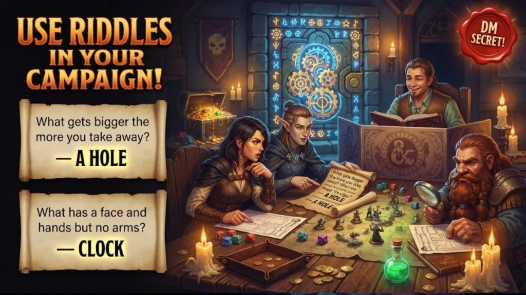 Dragon, Monster, and Fantasy D&D Riddles With Answers