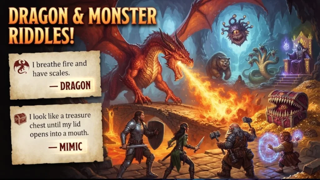 Epic and Mind-Bending D&D Riddles With Answers