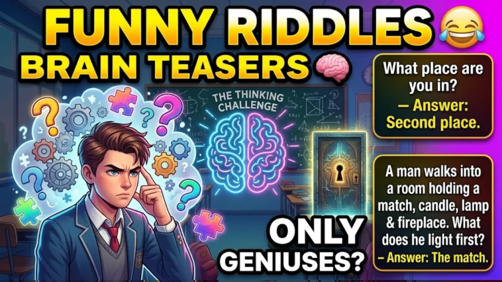 Funny Riddles for High School Students