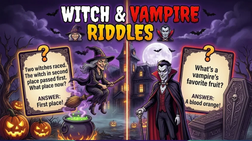 Funny and Easy Halloween Riddles for Kids