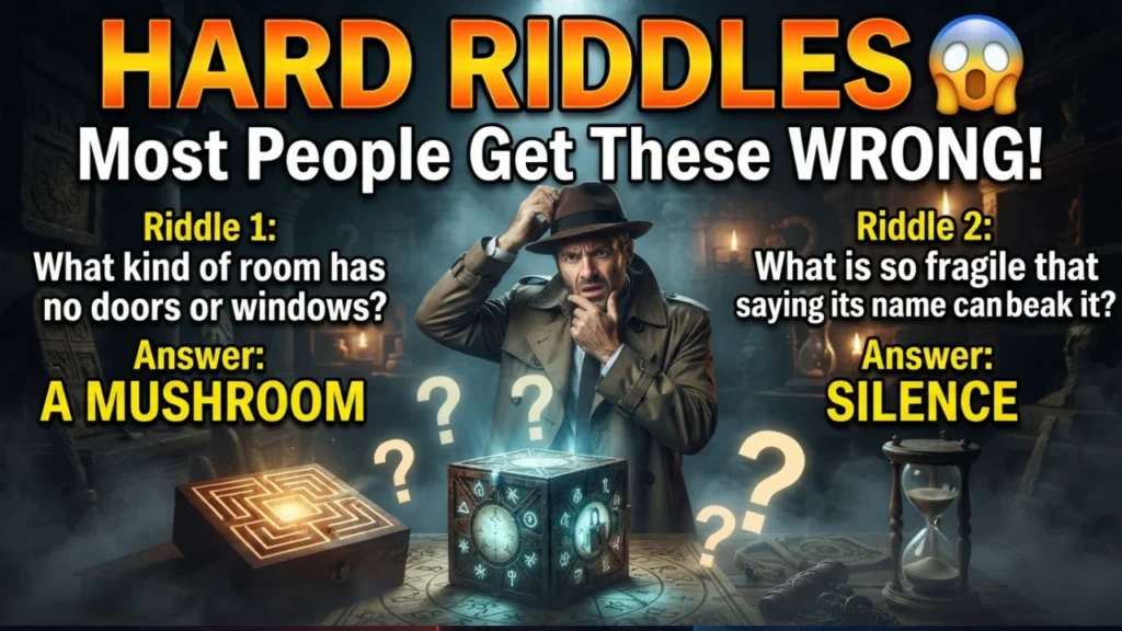 Hard & Confusing Riddles (81–100)