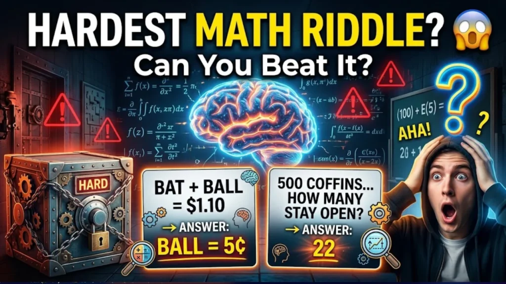 Hard Math Riddles With Answers