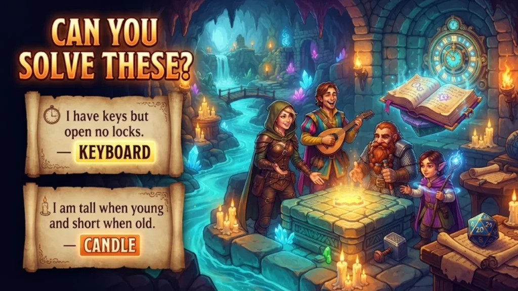 How to Use D&D Riddles With Answers in Your Campaign