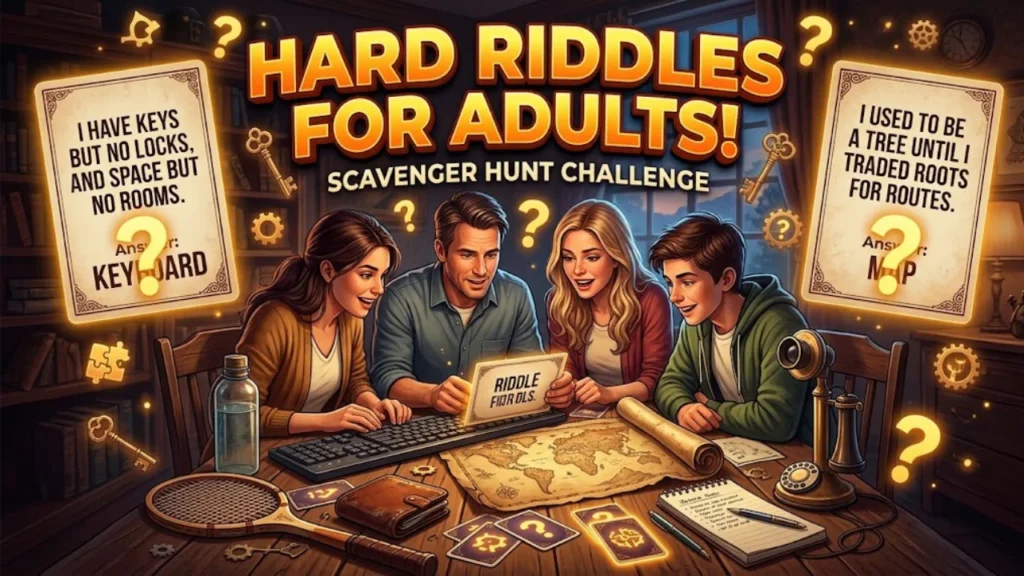 How to Write Your Own Scavenger Hunt Riddles