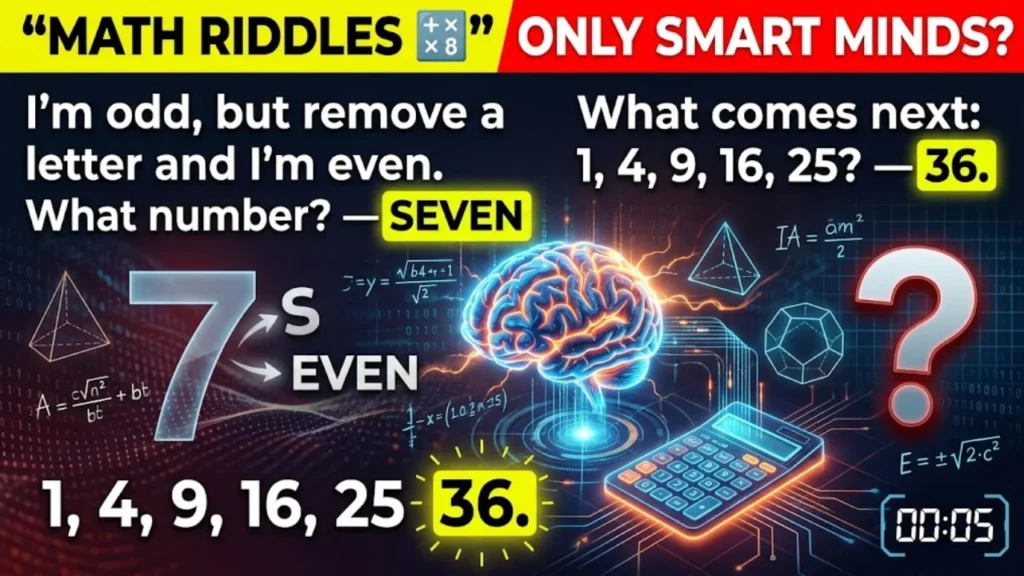 Math And Logic Riddles For Quick Thinking