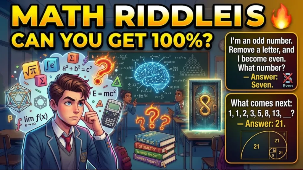 Math Riddles for High School Students