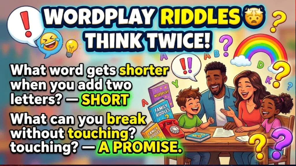 Nature, Objects, And Hard-To-Guess Easy Riddles