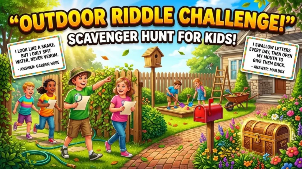 Tips for Running a Scavenger Hunt With These Riddles