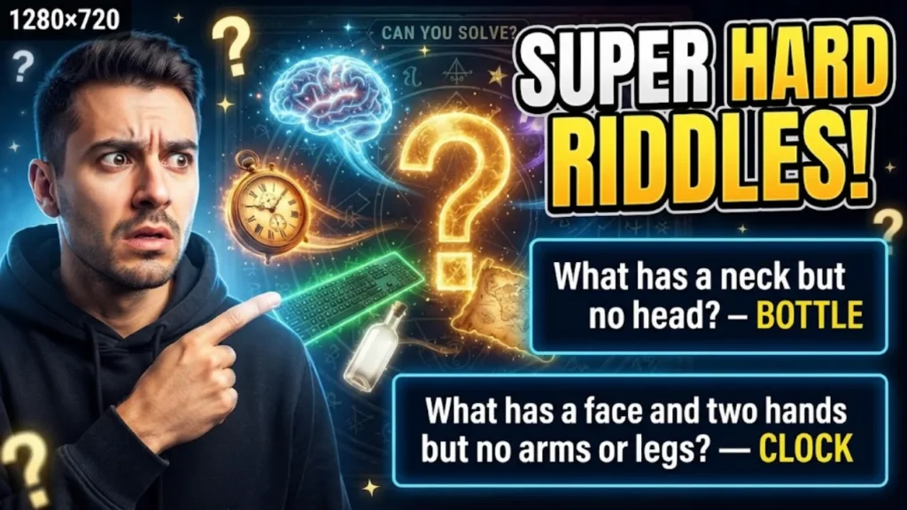 What Makes a Riddle "Super Hard"?