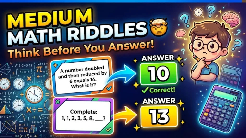 Why Math Riddles With Answers Are Good for Your Brain