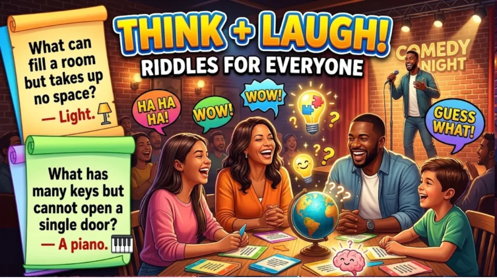 Are Riddles Comedy Club Jokes Good for Kids and Family Night?