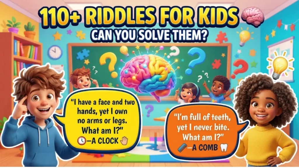 110+ Good Riddles for Kids With Answers