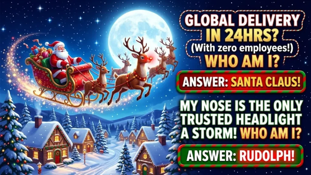 160+ Christmas Riddles for Adults with Answers