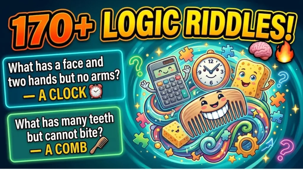 170+ Logic Riddles With Answers (The Full 2026 List)
