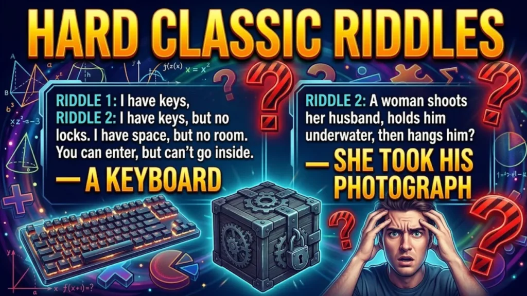 170+ Tricky Classic Riddles With Answers