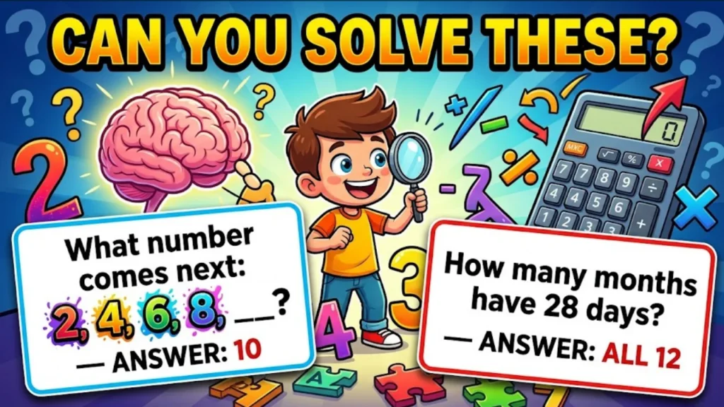 20 Short & Easy Riddles for Kids