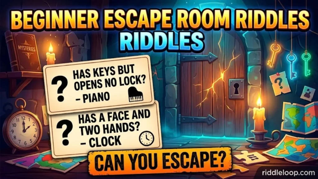 Beginner Escape Room Riddles With Answers