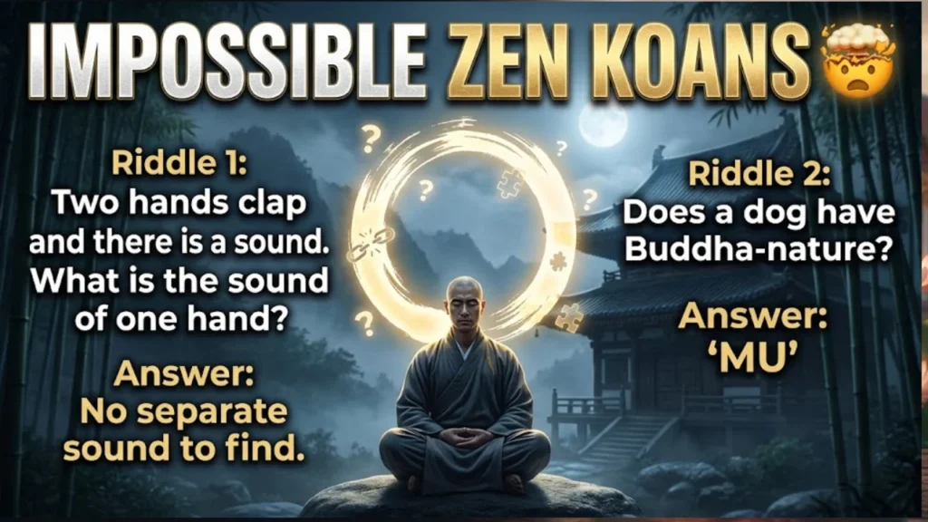 Buddhist Riddles for Beginners