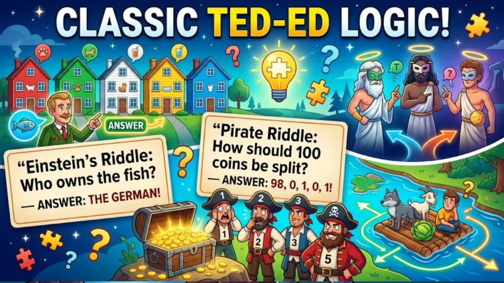 Classic TED-Ed Logic Riddles With Answers