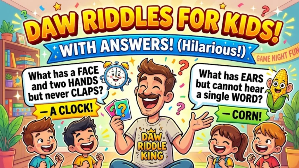 Dad Riddles for Kids With Answers