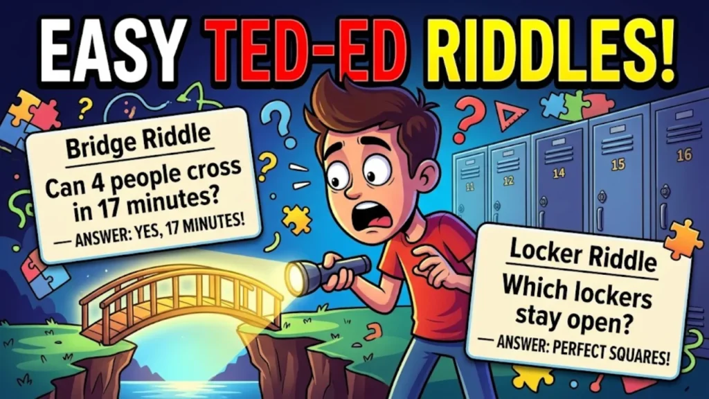 Easy TED-Ed Riddles With Answers