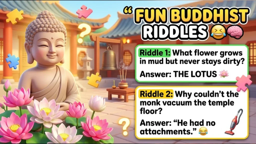 Fun and Easy Buddhist Riddles for All Ages