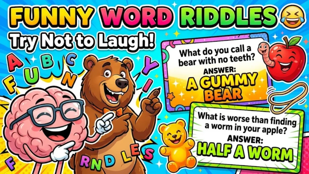 Funny Word Riddles