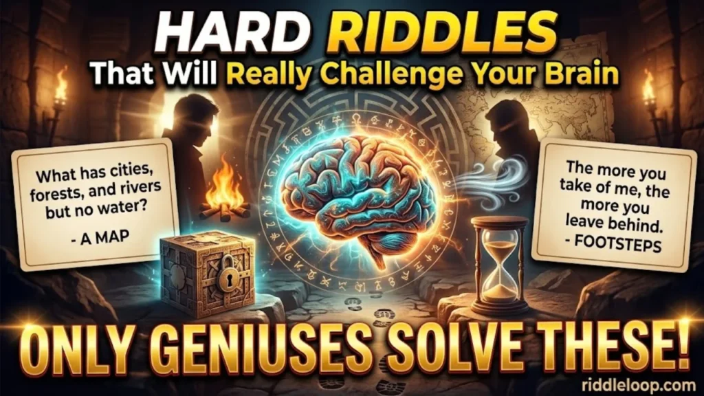 Hard Riddles That Will Really Challenge Your Brain
