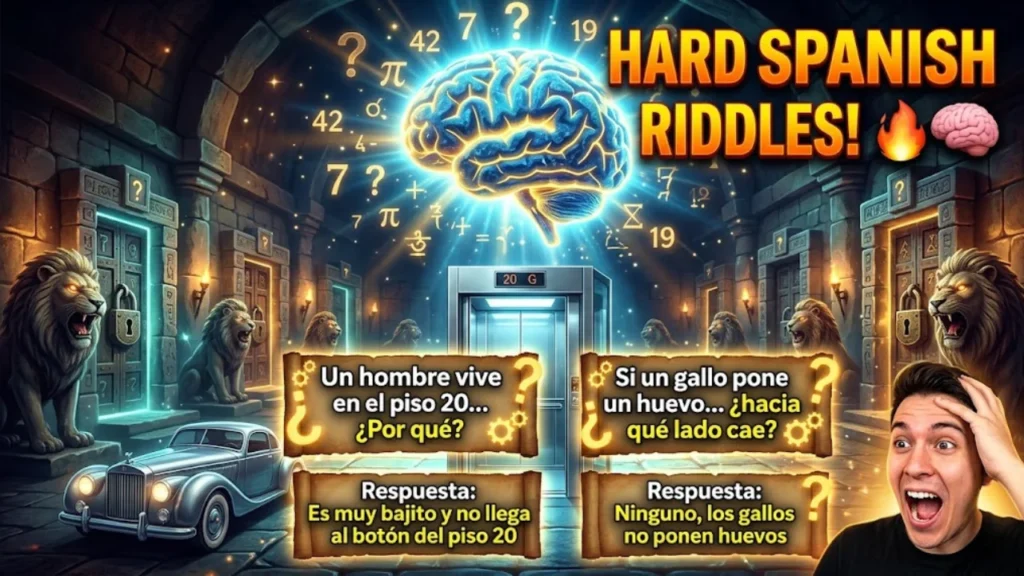Hard Riddles in Spanish to Test Your Brain