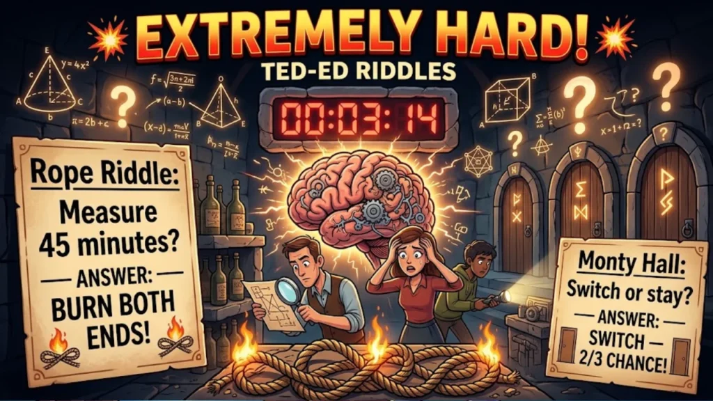 Hard TED-Ed Riddles With Answers