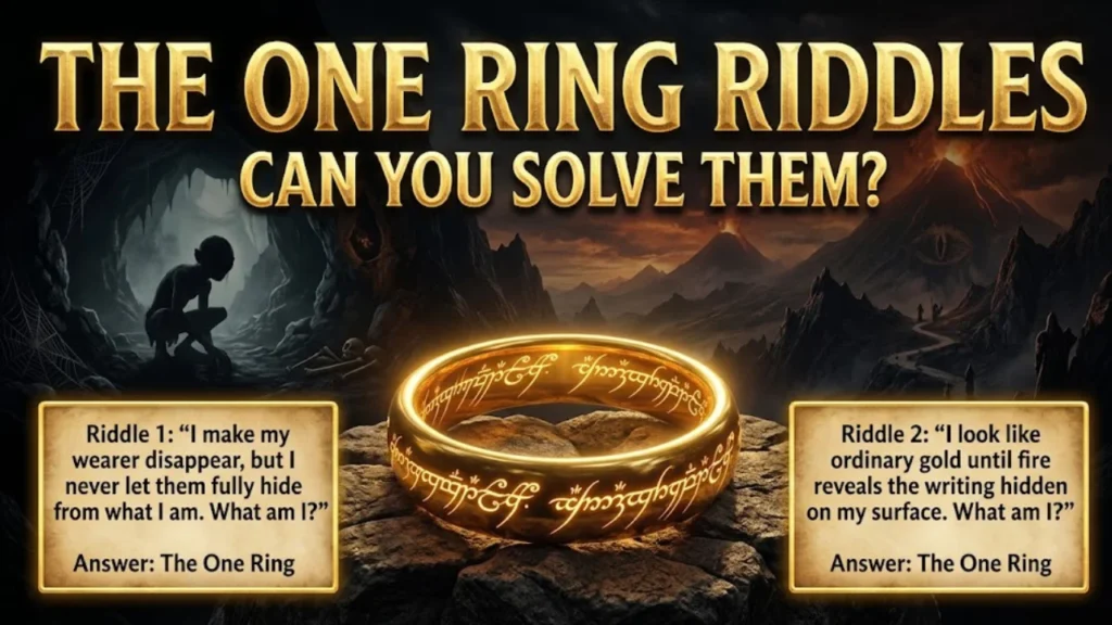Hobbit Riddles About Home and Adventure