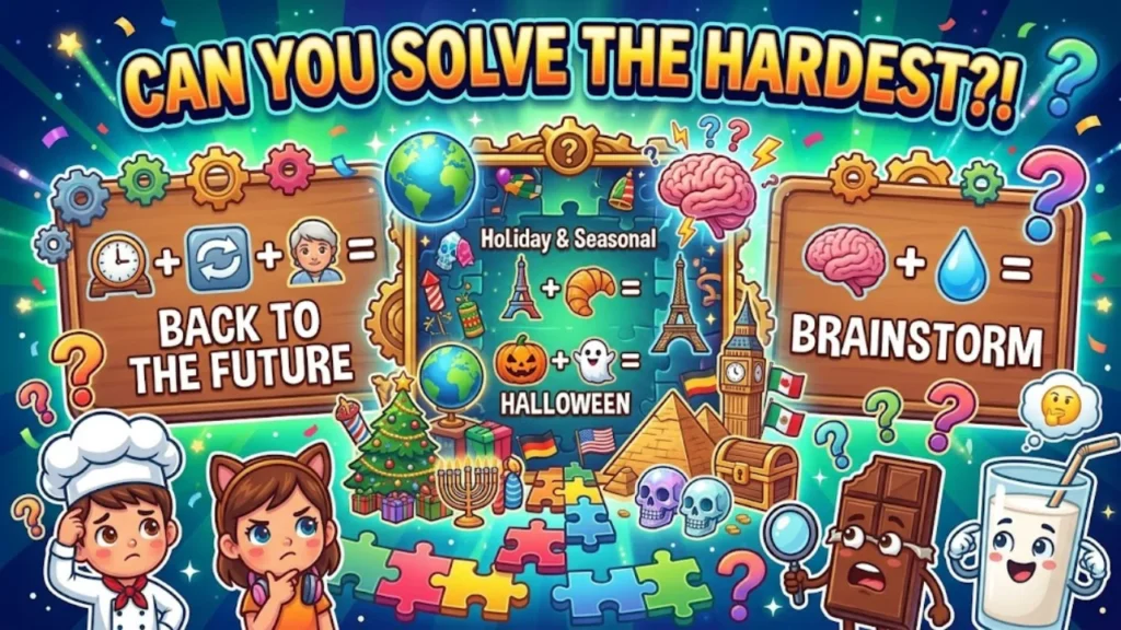 Holiday & Seasonal Emoji Riddles