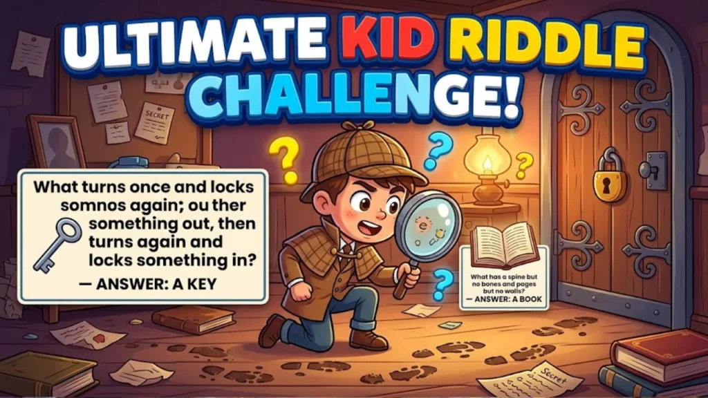 Math, Word & Logic Riddles for Kids
