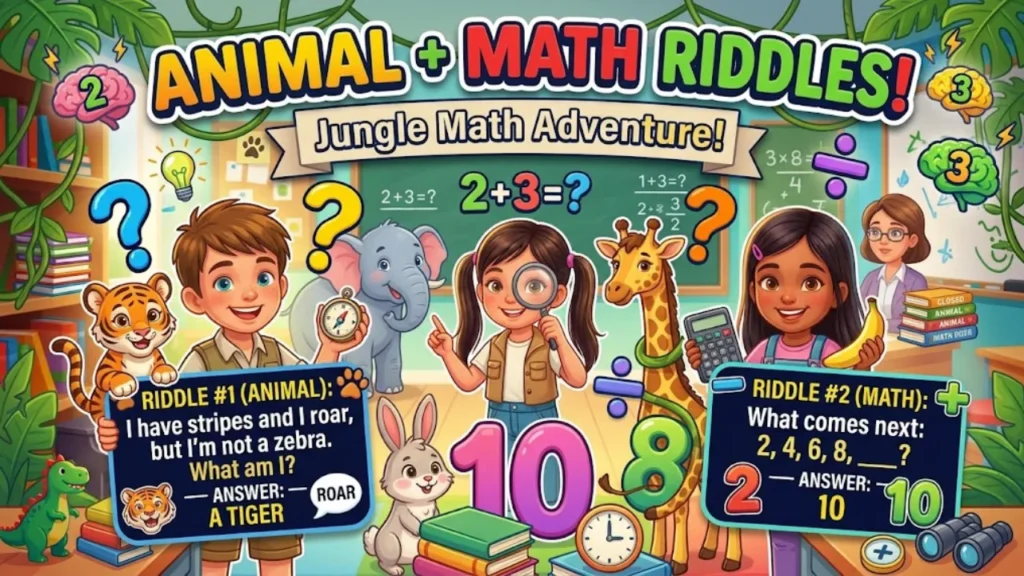 Quick, one-line riddles are great for a fast brain break between lessons.