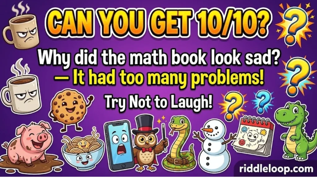 Short Funny Riddles for Adults With Quick Answers