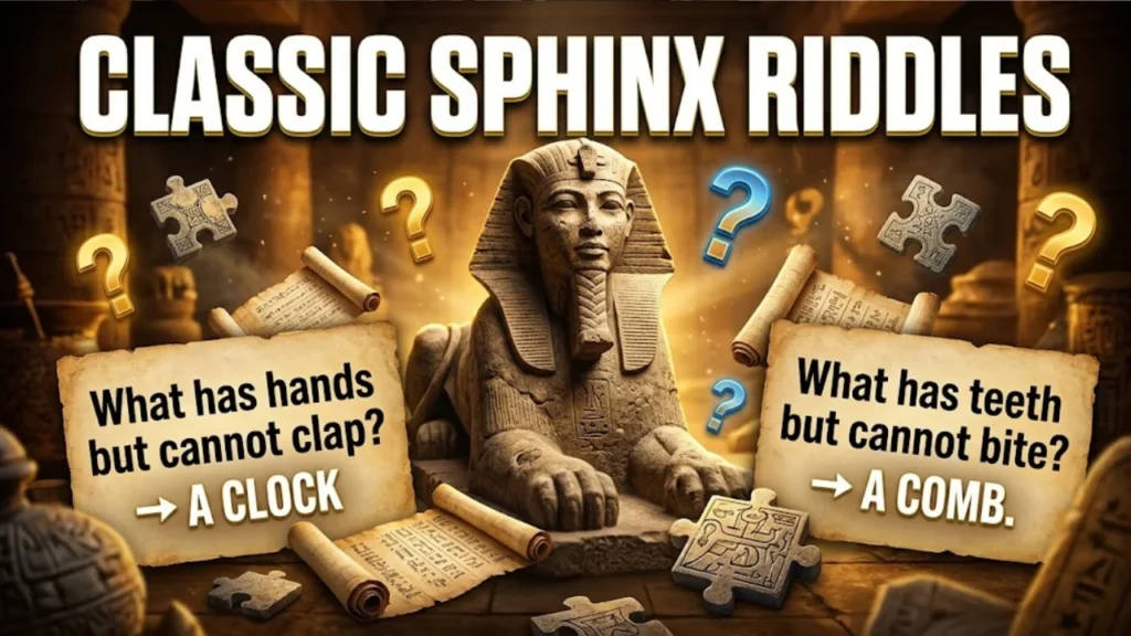 Sphinx Riddles in Video Games and Pop Culture