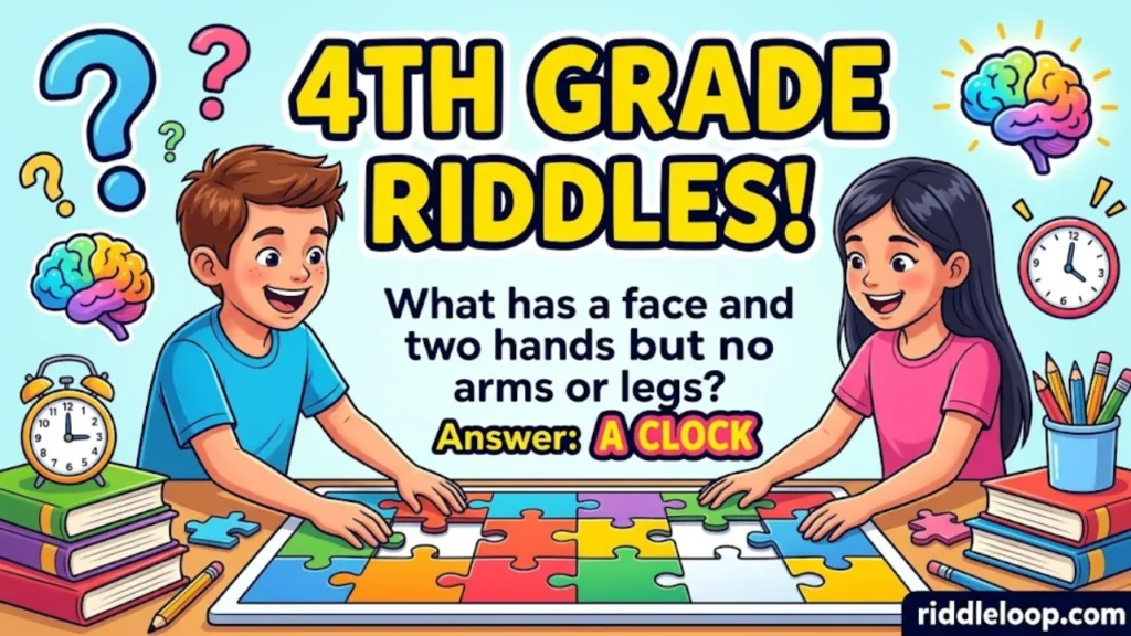 What Are Riddles for 4th Graders?