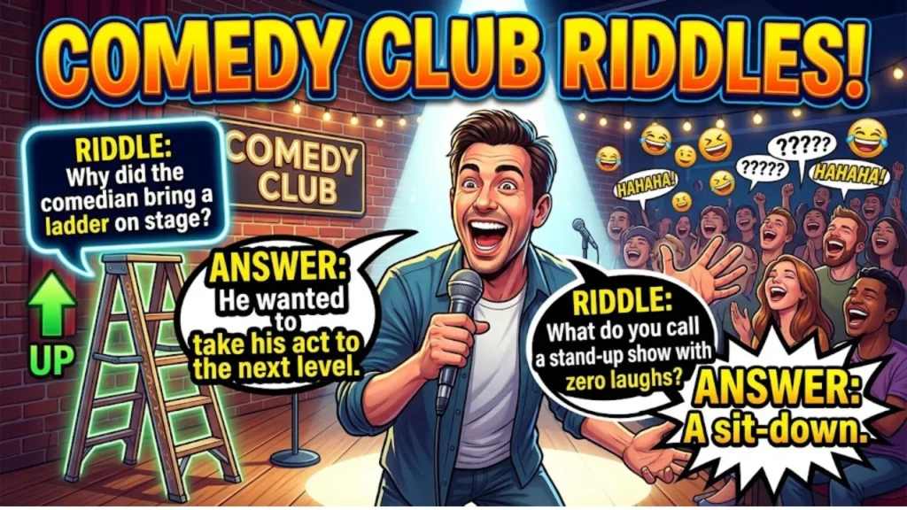 What Is a Riddles Comedy Club?