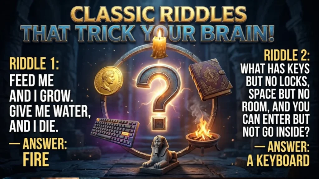 Why Classic Riddles Still Challenge Our Brains