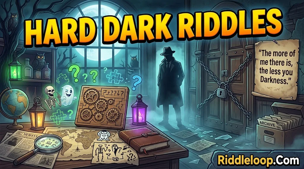 Funny Dark Humor Riddles for Adults
