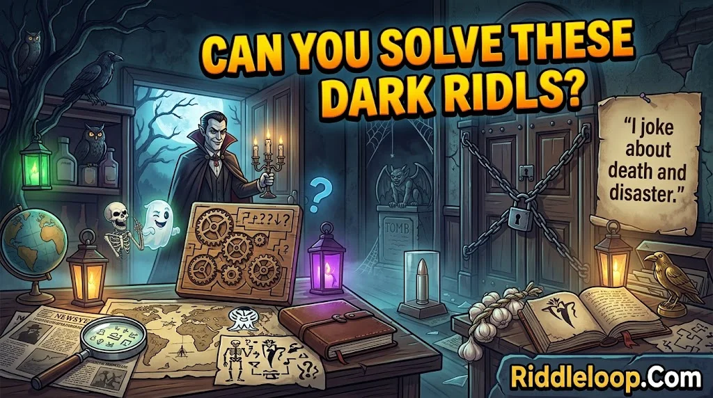 Hard Dark Riddles With Answers