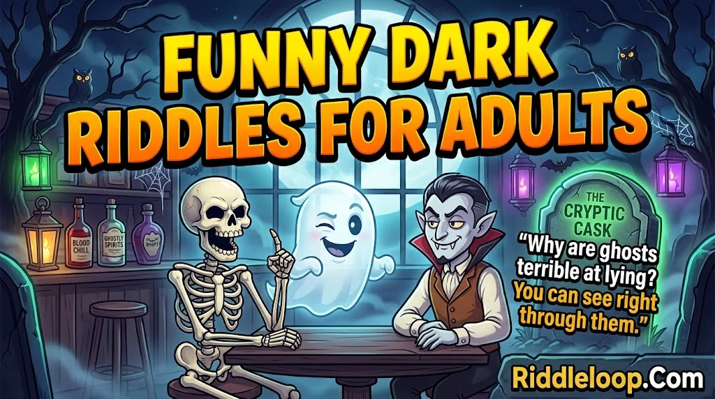 Savage Dark Humor Riddles With Answers