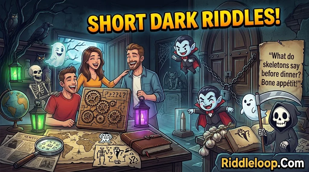Short Dark Humor Riddles to Share With Friends