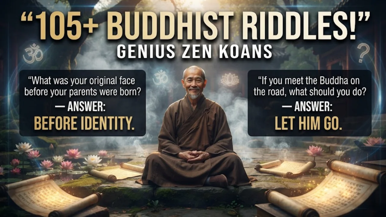 105+ Buddhist Riddles NYT With Answers That Will Challenge Your Mind & Enlighten Your Thinking 🧘♂️🧠